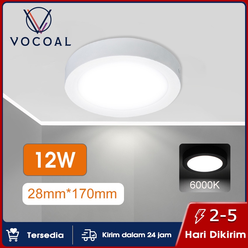 Jual Vocoal Lampu Led Downlight 12W 24W Ceiling Lampu Lampu Plafon ...