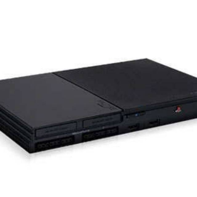 PS2 SLIM MULTIFUNGSI OPTIK SERI 7 SONY HDD 80GB 5DVD BONUS GAMES