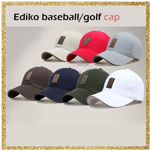 [READY STOCK] Topi Baseball Golf Ediko Snapback Casual HTG ZIOSCARF