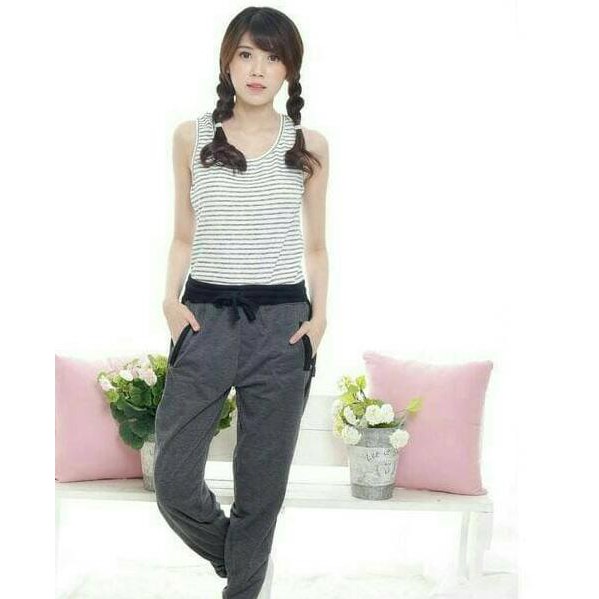 Terbaru Celana Jogger Wanita Panjang Kurt Sporty Training Valion  CW338