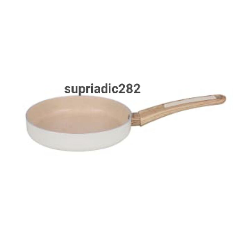 Wajan anti lengket 24 Cm Hoshiko Wajan Penggorengan - Putih