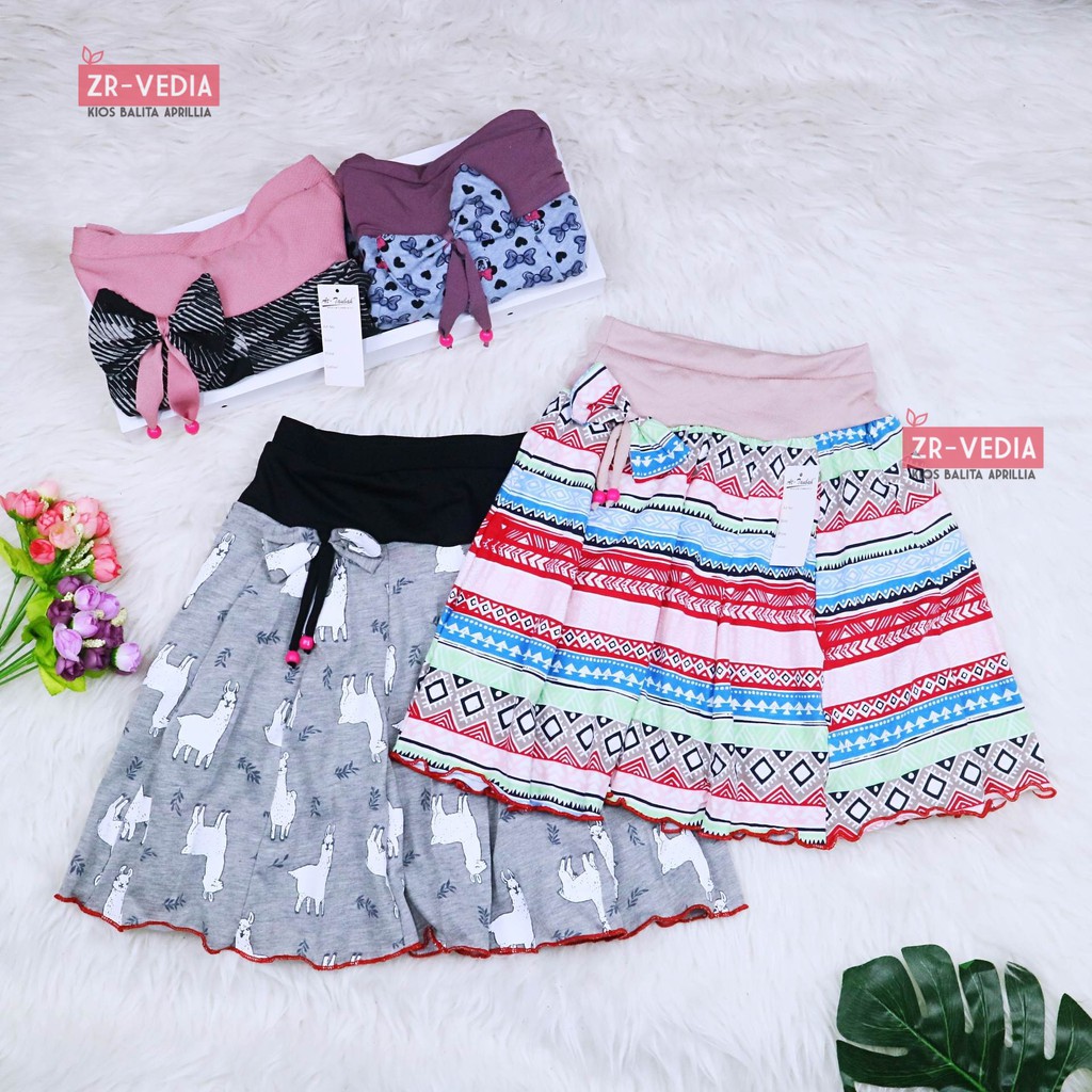 [MOTIF] Rok Pita Bianca uk 6-7 Tahun / Skirt Anak Perempuan Pendek Motif Cewek Import Best Quality