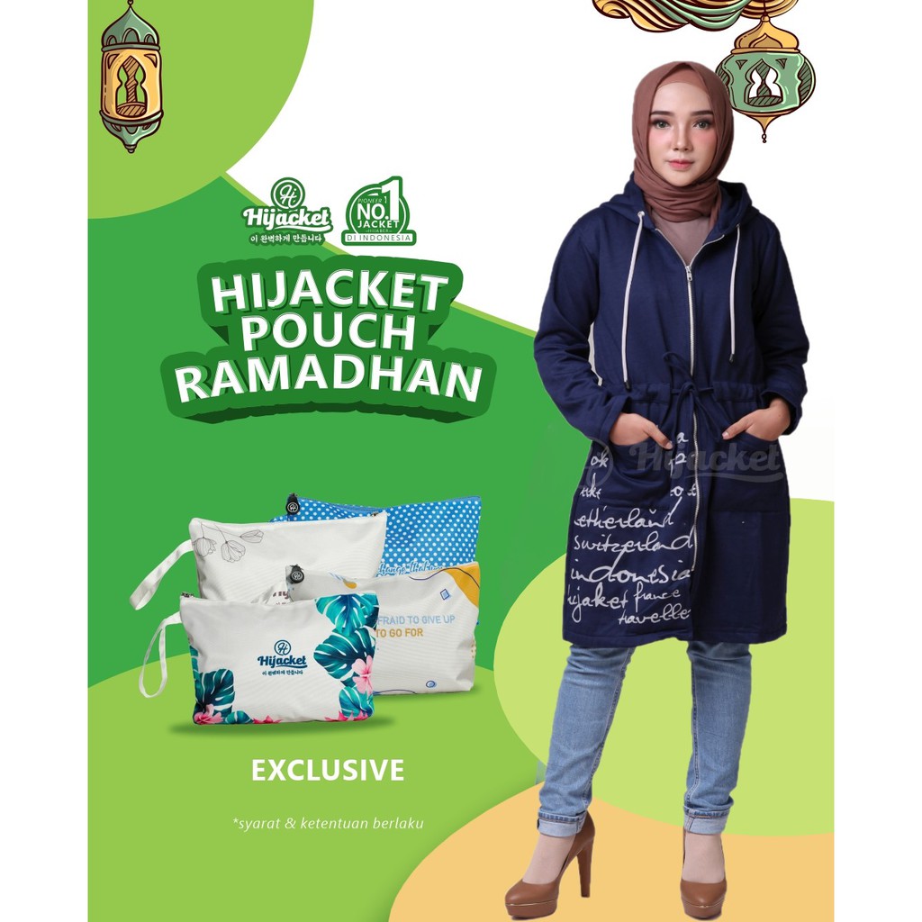 Jaket Muslimah / Jaket Hijab / Jaket Kekinian / Jaket Premium | Hijacket Urbanashion IndonesianBrand-1