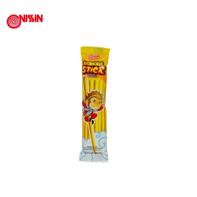 Nissin Mini Stick Biskuit 10 pcs x 13 gram (1 pack isi 10 bungkus)