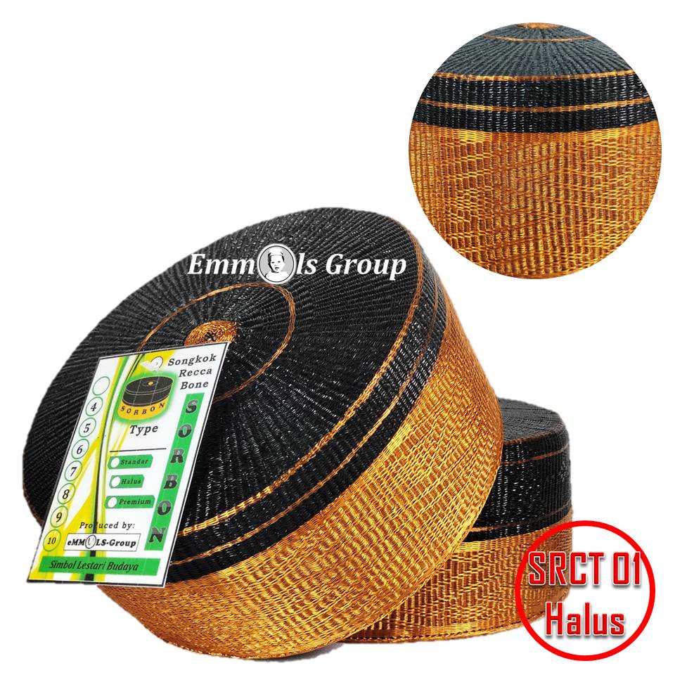 Songkok Recca Bone / Songkok to Bone Khas Bugis Makassar Bahan Tembaga Type SRCT 01 Halus