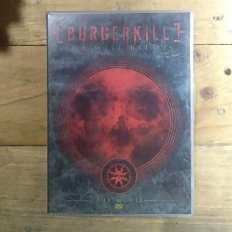 DVD BURGERKILL "WE WILL BLEED" THE MOVIE