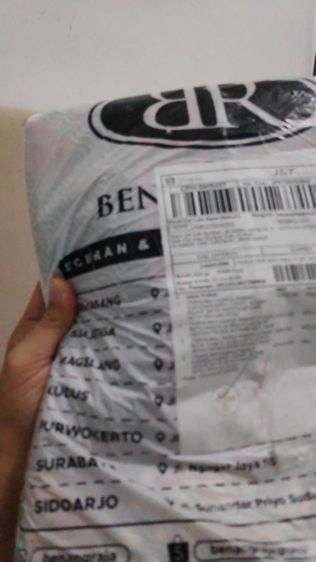 Benang Raja Atasan Batik Wanita Lengan Panjang Ukuran M L Xl