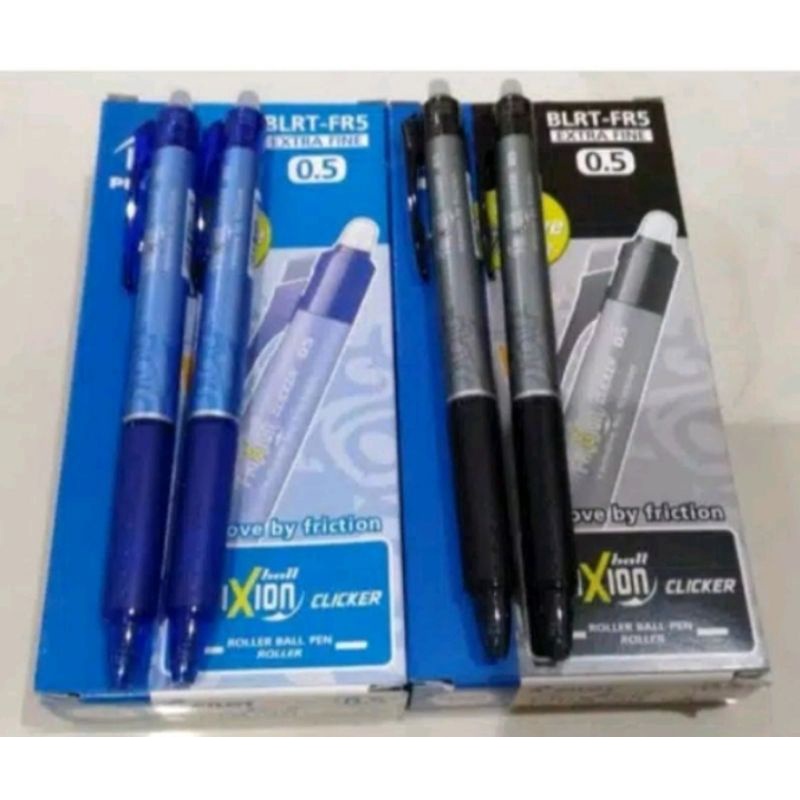 Pulpen / Pen / Pena Pilot Frixion Clik Bisa Dihapus (12pcs)