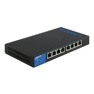 Linksys LGS308P-AP, 8-Port Business Gigabit Smart Switch POE+