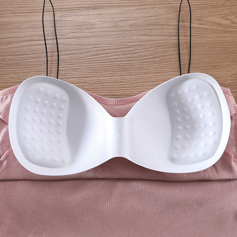 Fashion Tanktop Bra Wanita Basic Square spaghetti Crop top Willansey-2