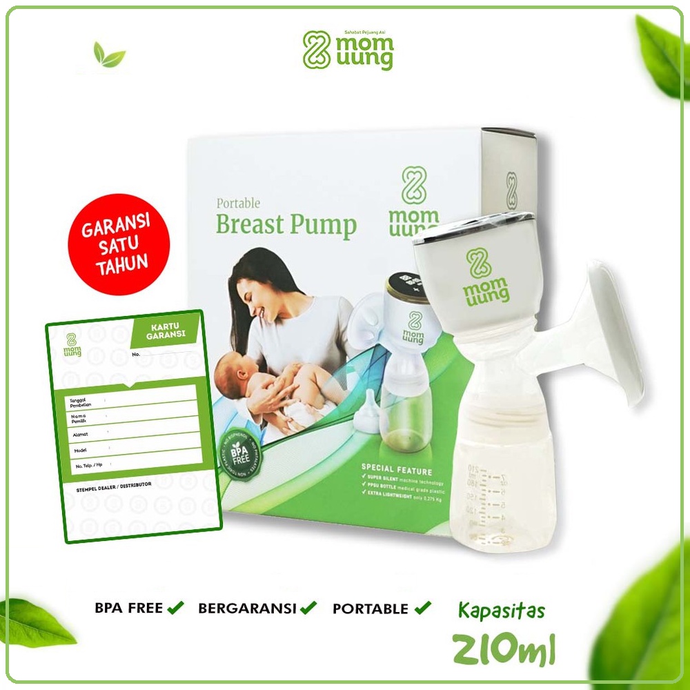 Mom Uung Portable Breast Pump | Pompa Asi