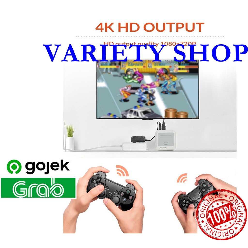 Super Console X 33000 Built In Games Ps1 Psp Dreamcast Nds Emulator Shopee Indonesia