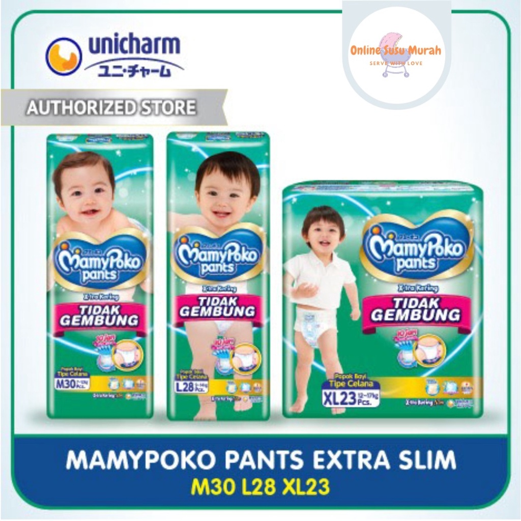 Mamypoko Pants xtra Kering Slim M30 L28 XL23