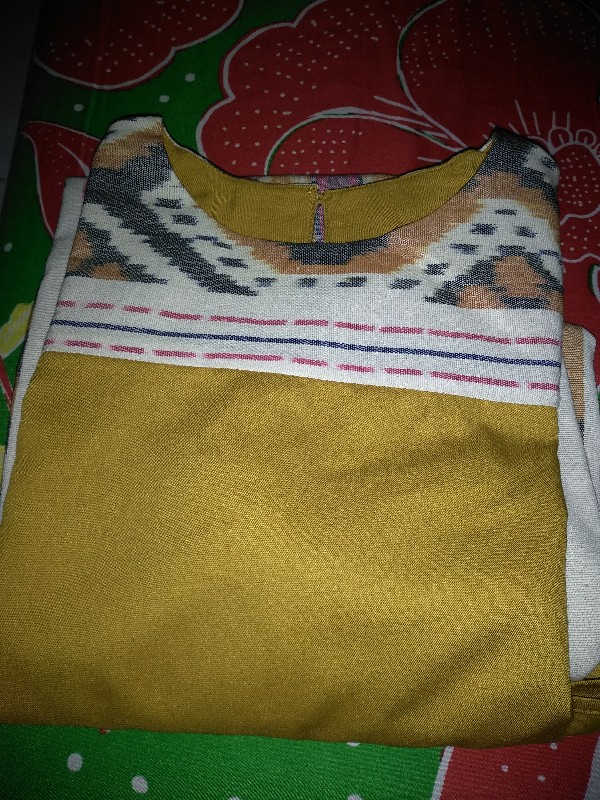 Gamis Batik Gamis Tenun Gmk012