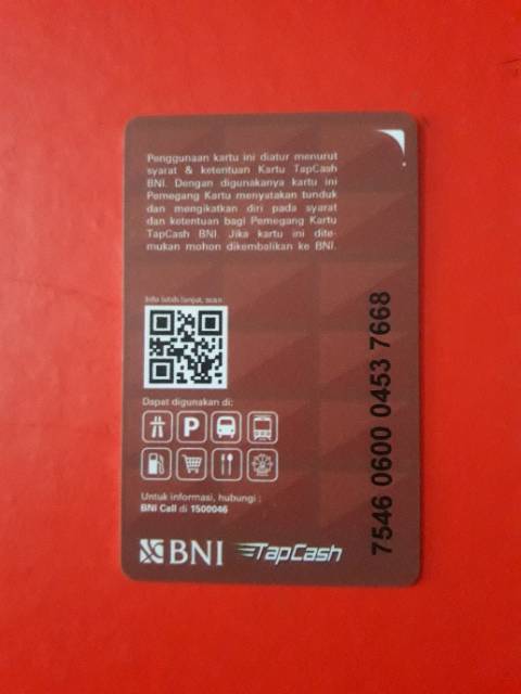 BNI Tapcash Valentine edisi Love Chocolate /Like eMONEY eTOLL Flazz or Brizzi