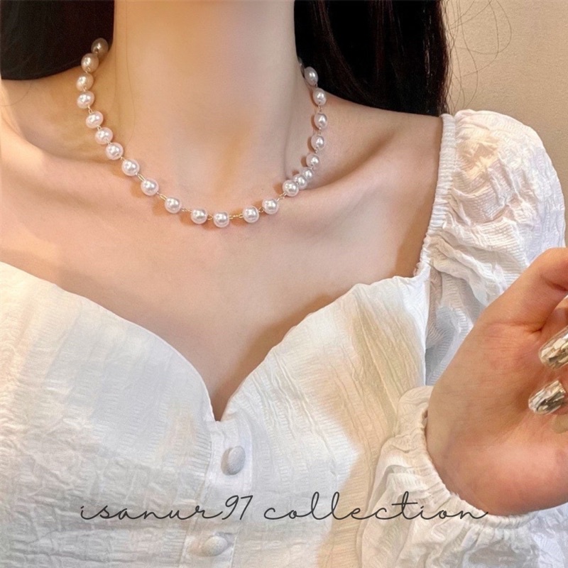 Necklace Pearl / Kalung Mutiara / Necklace Beads Kalung Beads