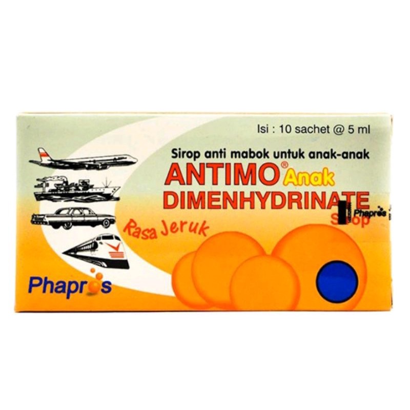 ANTIMO® ANAK (Obat Anti Mabok Anak-Anak)