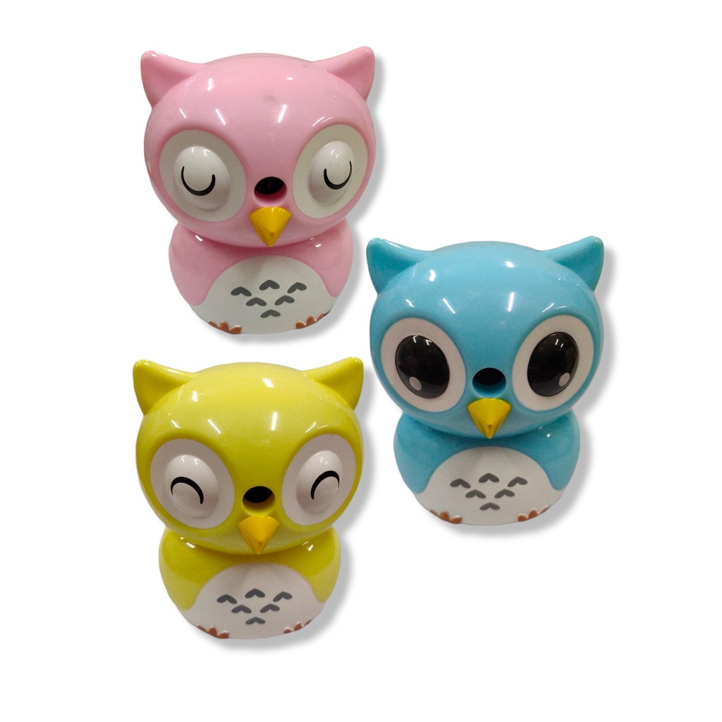 

Rautan Putar Impor / Sleeper Meja Motif Owl #0955 Sharpener Meja / Serutan Meja – SHABG