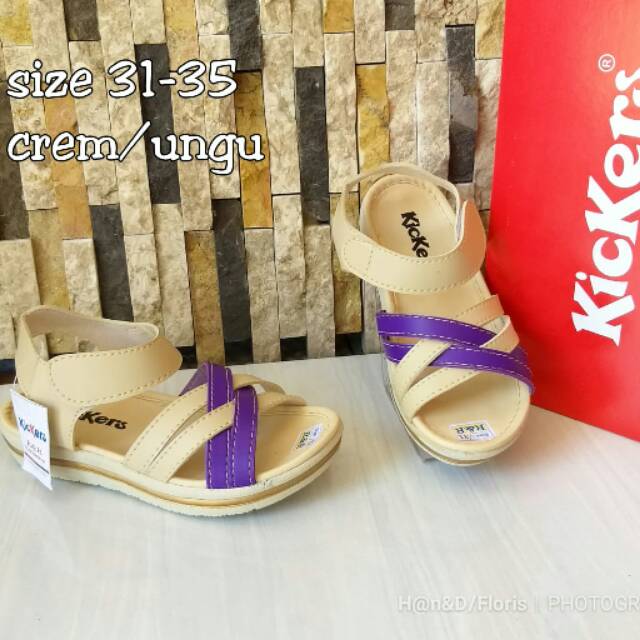 Sepatu Wedges Kickers Anak