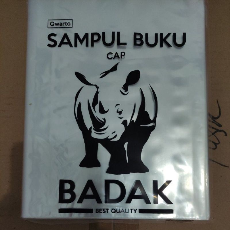 

Jual Sampul Plastik Buku Quarto CAP BADAK Isi 100 Lembar