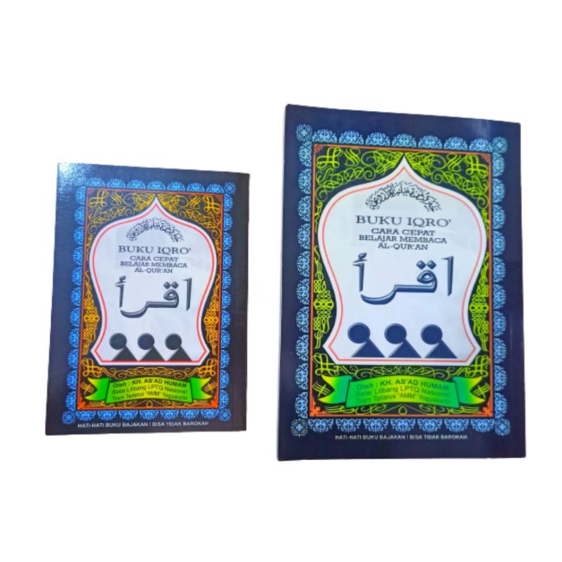 BUKU IQRO JILID 1 SAMPAI 6