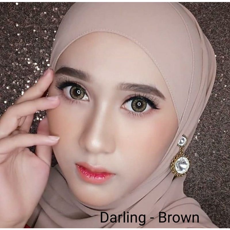 SOFTLENS X2 DARLING BIG EYE 16 mm NORMAL MINUS (0.00s.d -6.00) Soflen Minus Lensa Kontak