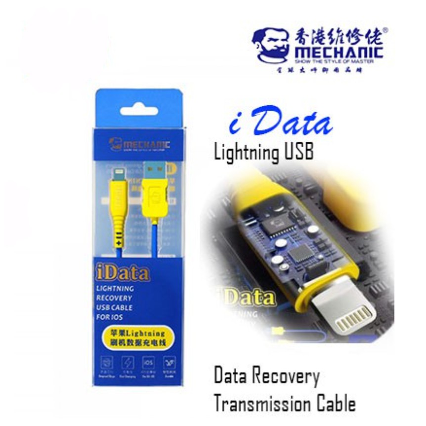 iData Mechanic Lightning USB Data Recovery Transmis FOR APPLE KABEL FLASH IDATA