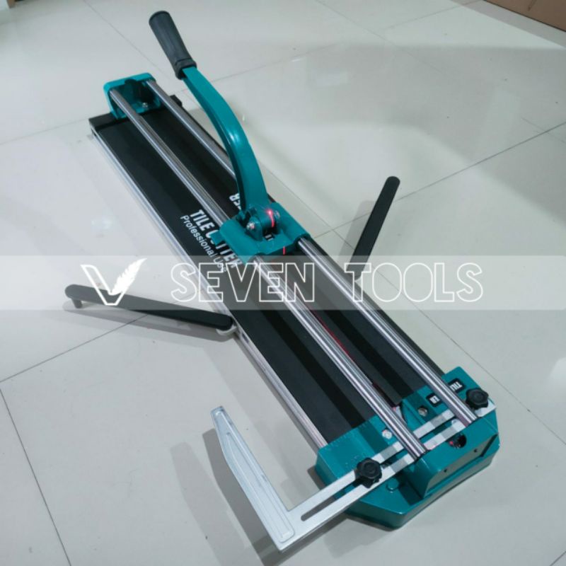 Pemotong keramik granit 100 cm TOPWAY Heavy Duty alat pemotong manual laser