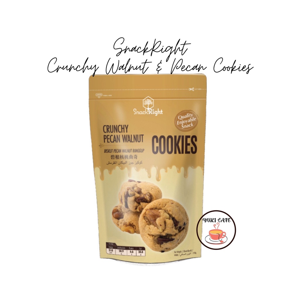 

KUE KERING – SNACKRIGHT CRUNCHY WALNUT & PECAN COOKIES