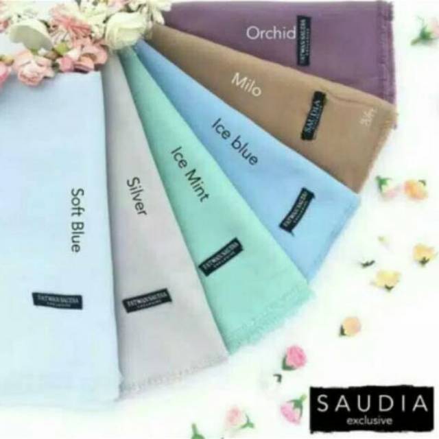 Kerudung Saudia rawis