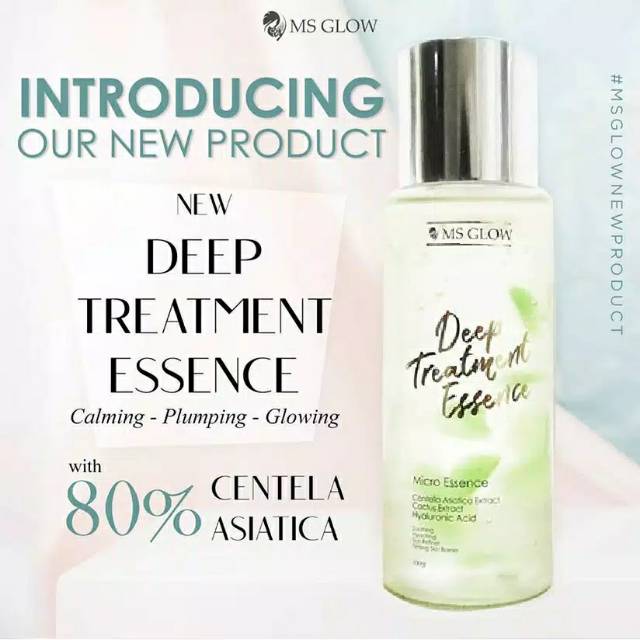 Essence Deep Treatment Essence Ms Glow Dte Msglow Shopee Indonesia