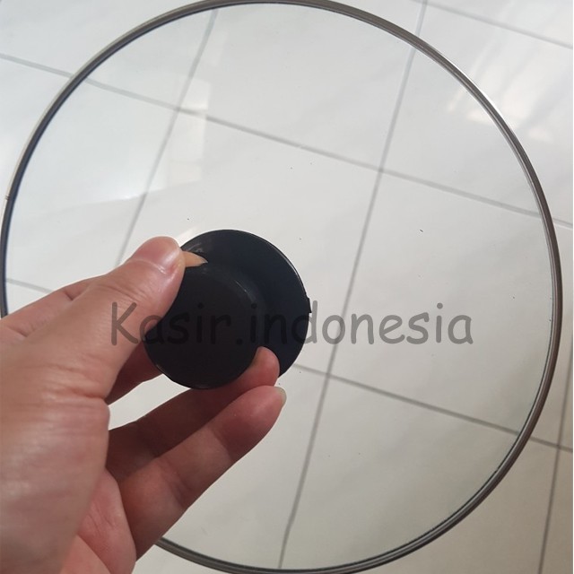 TUTUP PANCI KACA 16 CM + KNOP BULAT GARANSI HARGA TERMURAH MURAH BERKUALITAS SUPER