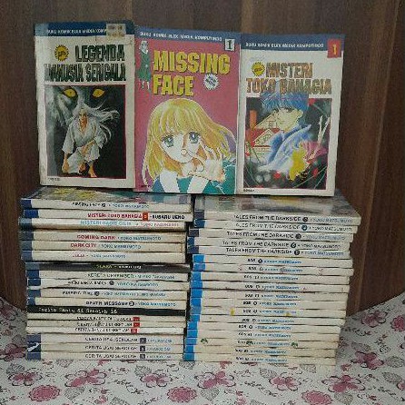 komik misteri/hantu/horror (set/cabutan) list judul silakan lihat deskripsi