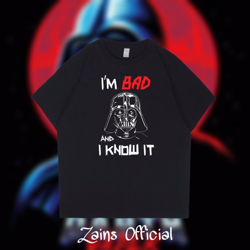 KAOS T-SHIRT Darth Vader - Baju Vintage STAR WARS / HITAM / DEWASA / PRIA / ROCK / WANITA / MURAH / 