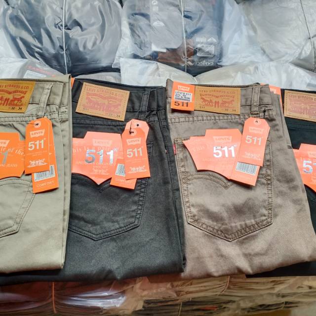  CELANA  PANJANG PRIA  KANVAS MODEL  SLIMFIT TERBARU  KEKINIAN 