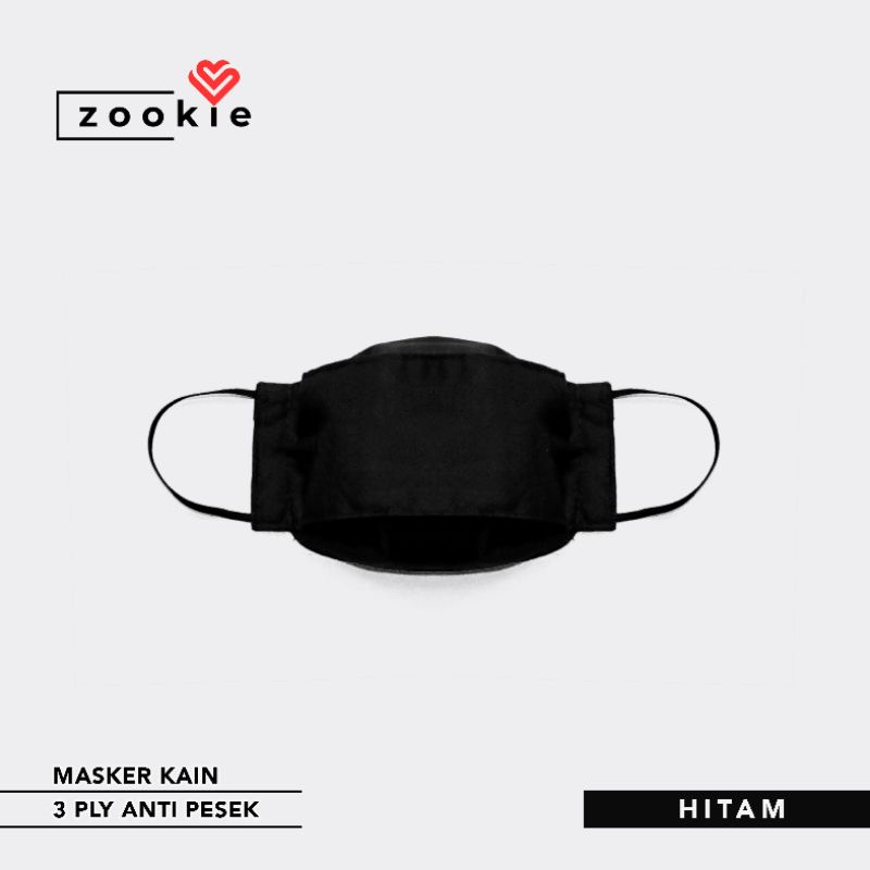 ⭐EDISI KHUSUS⭐EARLOOP DENGAN STOPPER SILICON,Masker Kain 3 Lapis,Masker Kain Polos dengan stopper,Ma