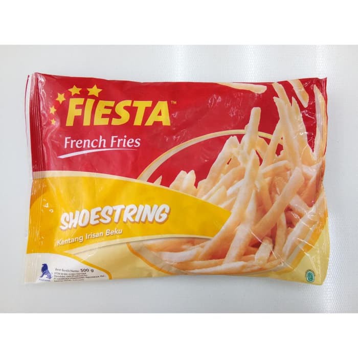 Kentang Fiesta Shoestring 500 gr Frozen Food Bandung