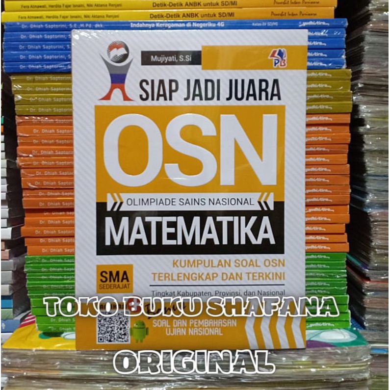 Buku OSN MATEMATIKA SMA : Kumpulan Soal Siap jadi Juara Terlengkap Pustaka Baru Press