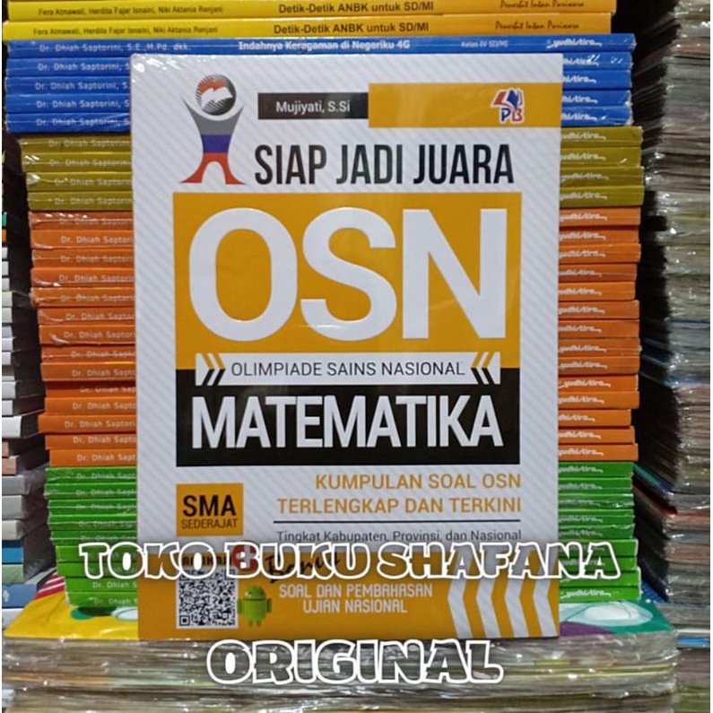 Buku OSN MATEMATIKA SMA : Kumpulan Soal Siap jadi Juara Terlengkap Pustaka Baru Press