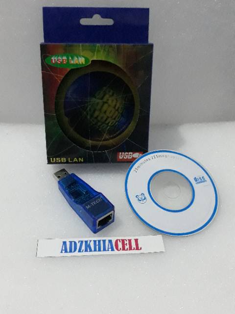 USB LAN adapter / Converter usb to lan / USB TO ETHERNET / ethernet rj45 BIRU