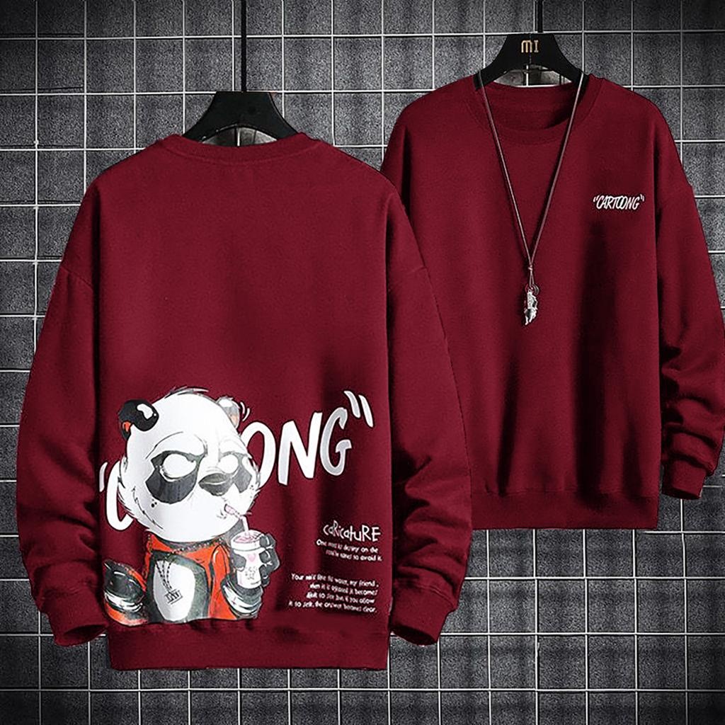 POLILE781 / BAJU SWEATER CARTOONG / sweater lengan panjang / terlaris / terbaru