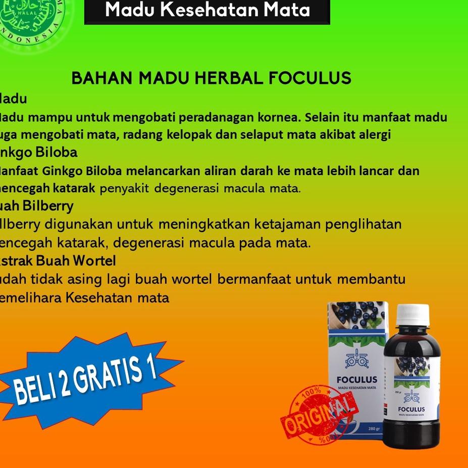 Cuci Gudang|SQ38|Obat Herbal Mata FOCULUS Obat Mata Minus Katarak Silinder Glukoma Pterigum Mengatas