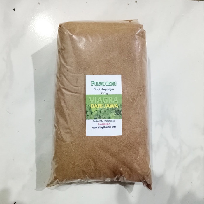 

Bubuk-Purwaceng 500 g Purwoceng Serbuk Original Pimpinella Pruatjan