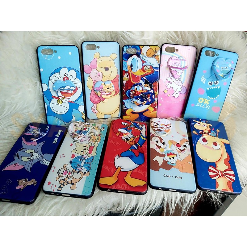Hardcase Fuze Case + Ring Love Karakter Oppo A9 2020 (A5 2020)