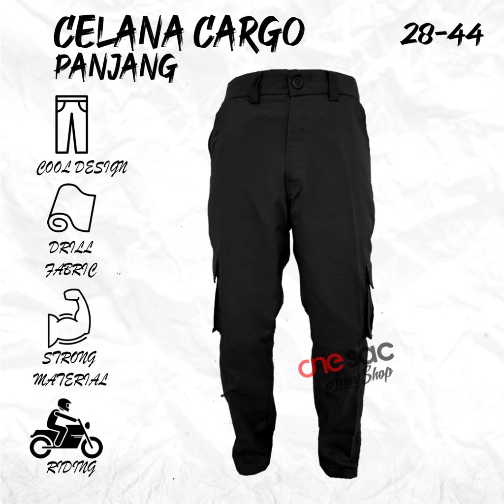 NEW PRODUCT !!! Celana Cargo Panjang Bahan american DRILL