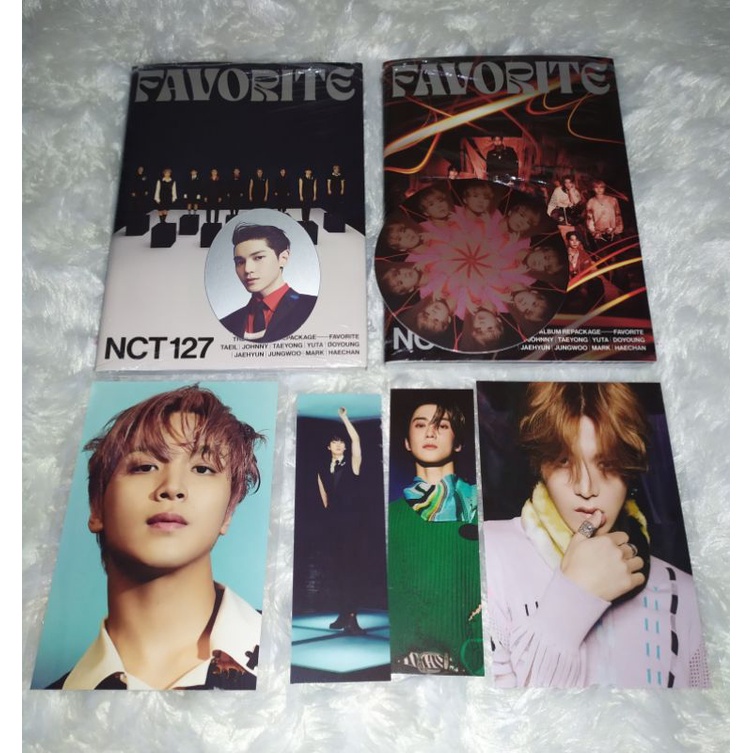 NCT 127  FAVORITE ALBUM PC TAEYONG YUTA DOYOUNG JAEHYUN JUNGWOO HAECHAN