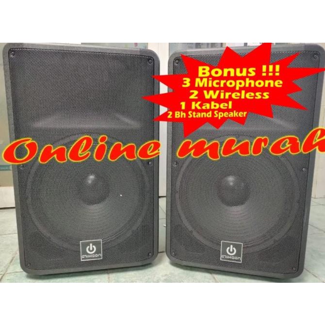 Speaker Aktif Pasif Crimson Stage15 Stage 15 Stage Cr15 Original Termurah