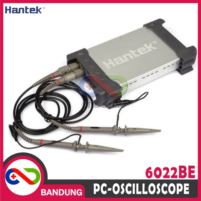 HANTEK 6022BE DIGITAL PC OSCILLOSCOPE OSILOSKOP 20MHZ 2 CHANNEL