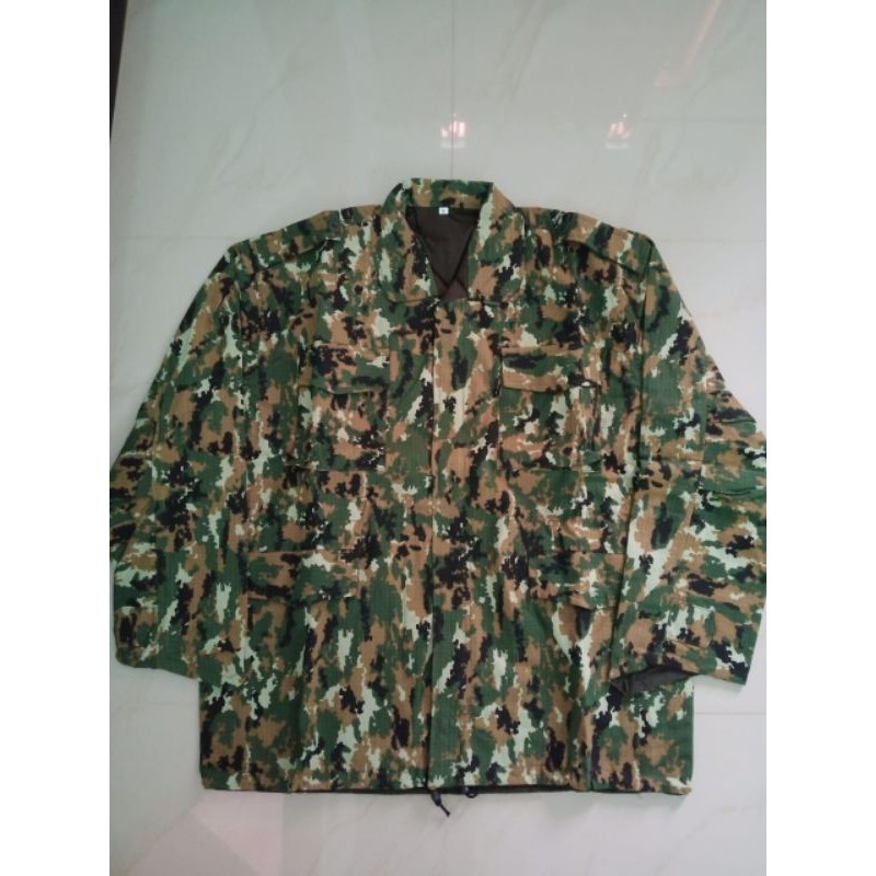 Jaket Loreng Bolak Balik Kostrad Linud