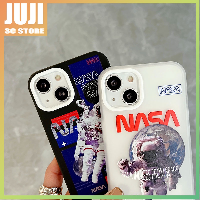 Case Motif NASA Astronot Dapat Dilepas Dicuci Untuk iphone 11 12 13 pro max x xs xr xsmax 7 8 plus